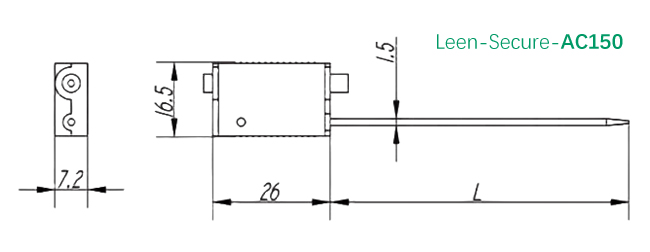 cable seal for container