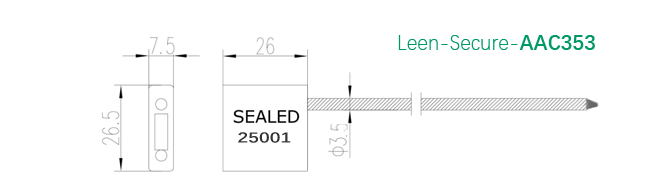 AAC353-Seals For Container Drawing