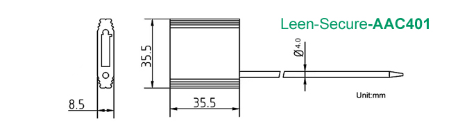 AAC401 Freight Seals Drawing