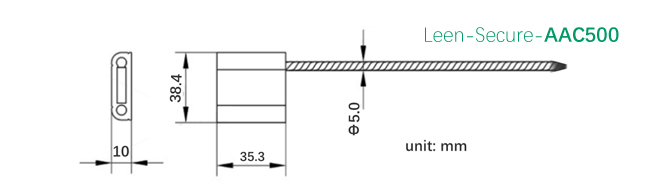 AAC500-Tamper Seals Drawing