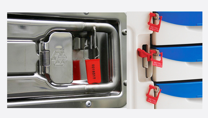 Padlock seal application