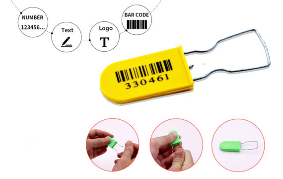 LPL08-Plastic Padlock Seals