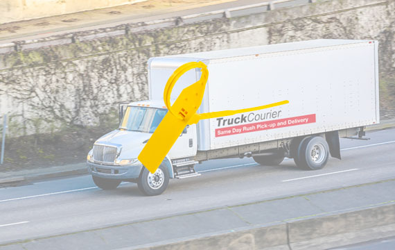 Truck plastic seals