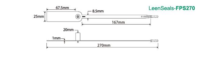 FPS270-Trailer Security Seals Drawing